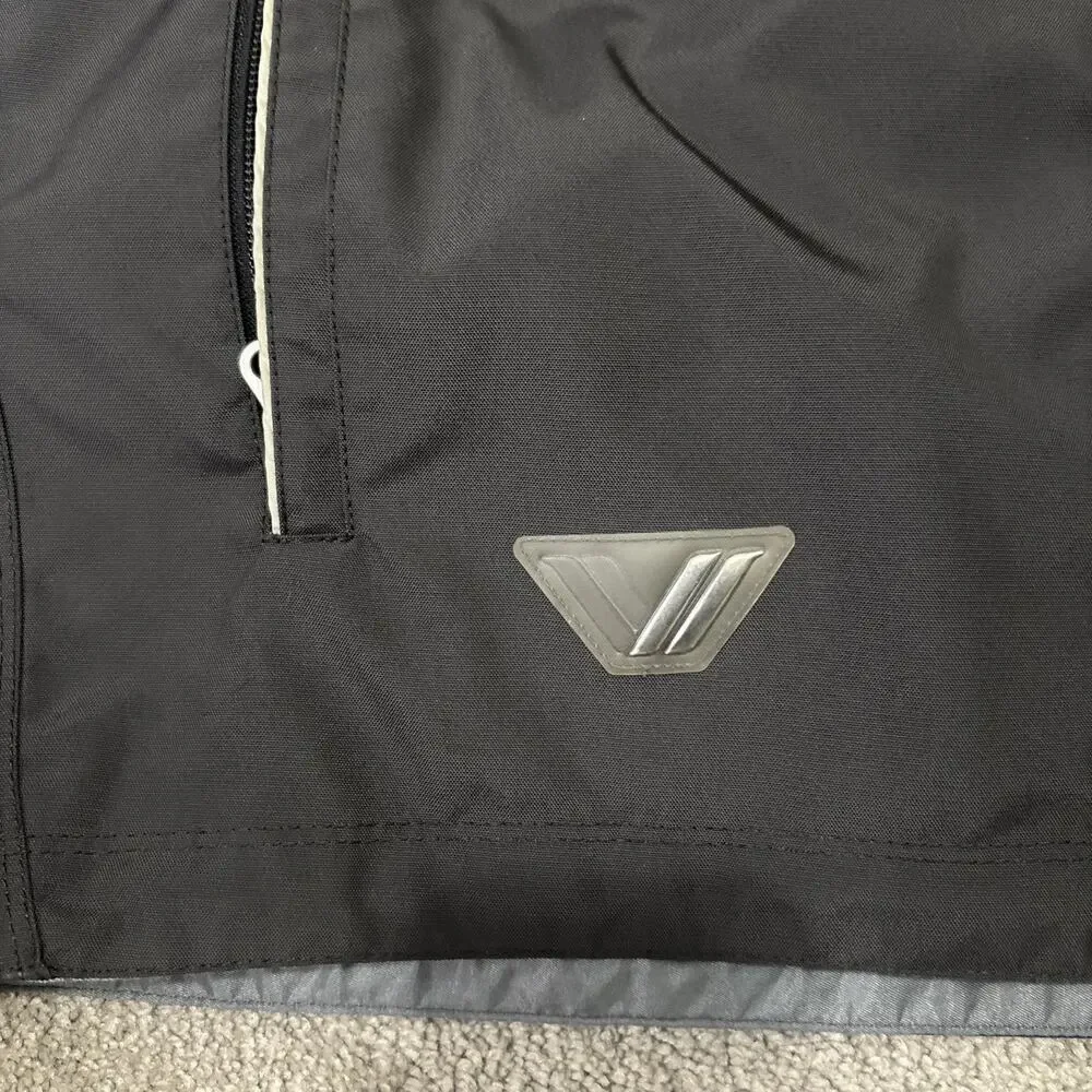 Phenix Sports Ski Jacket Hooded Dark Gray Size Large USA Germany